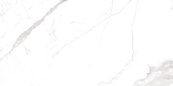 Amalfi White Marble Polished Porcelain Wall & Floor Tile 300x600mm