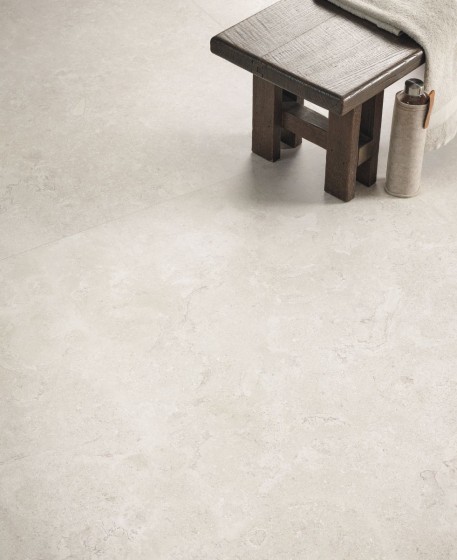 Fleur De Lis White Minimal Porcelain Matt Wall & Floor 1000x1000mm