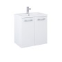 Appeal Wall Hung 60cm 2 Door Basin Unit White