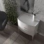 Modern White 801 - 900mm  for ; Finish - Matt
