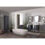 Wimborne Framed Mirror 50cm Matt Blue