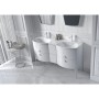 Modern White Up to 400mm  for ; Finish - Gloss
