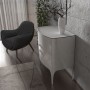 Modern White Up to 400mm  for ; Finish - Gloss
