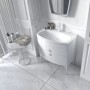 Modern White Up to 400mm  for ; Finish - Gloss