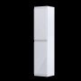 Rectory Wall Hung 2 Door  Column Unit 35cm Gloss White