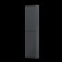 Rectory Wall Hung 2 Door  Column Unit 40cm Matt Black