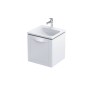 Enchant Wall Hung 1 Drawer Basin Unit 50cm Matt White