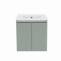 Gloucester Wall Hung 50cm 2 Door Basin Unit Sage Green