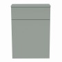 Gloucester Floor Standing 60cm WC Unit inc Countertop Sage Green