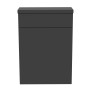 Gloucester Floor Standing 50cm WC Unit inc Countertop Grey Mist