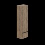 Ivy 35cm Wall Hung 1 Door Column Unit Grey Nebraska Oak