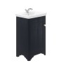 Heritage Floor Standing 50cm 1 Door Unit Indigo Ash
