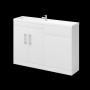 Modern White 1001 - 1200mm  for ; Finish - Gloss