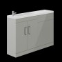 Bridge Floor Standing 120cm Combination Unit Light Grey