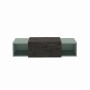 Wells Wall Hung Unit 2x30cm Boxes Sage Green Black Marble Top