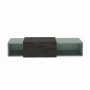 Wells Wall Hung Unit 1x30cm Box 1x50cm Box Sage Green Black Marble Top