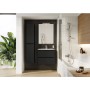 Modern Black Up to 400mm  for ; Finish - Matt