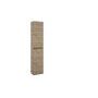 Sussex Wall Hung 35cm 2 Door Column Unit Candela Oak