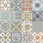 Patterned --and-- Statement Mixed Medium Format 260x410 - 595x595 Porcelain for Wall/Floor; Finish - Satin/Semi Polished