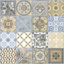 Patterned --and-- Statement Mixed Medium Format 260x410 - 595x595 Porcelain for Wall/Floor; Finish - Satin/Semi Polished