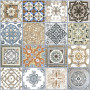 Patterned --and-- Statement Mixed Medium Format 260x410 - 595x595 Porcelain for Wall/Floor; Finish - Satin/Semi Polished