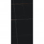Black/Dark Grey Large Format Over 600x600 Porcelain for Wall/Floor; Finish - Gloss/Polished