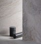 Stone Effect White Large Format Over 600x600 Porcelain for Wall/Floor; Finish - Matt