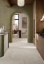Marble Effect Ivory/Cream/Beige Large Format Over 600x600 Porcelain for Wall/Floor; Finish - Matt