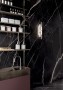 Marble Effect Black/Dark Grey Large Format Over 600x600 Porcelain for Wall/Floor; Finish - Matt
