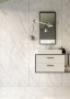 Aldgate Valsora 3D White Marble Polished Porcelain Wall & Floor Tile 600x1200mm