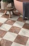 Marble Effect Pink/Red Medium Format 260x410 - 595x595 Porcelain for Wall/Floor; Finish - Matt