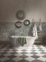 Marble Effect Green Medium Format 260x410 - 595x595 Porcelain for Wall/Floor; Finish - Matt