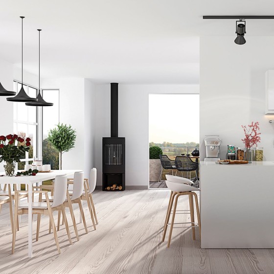Kraus Rydal 1230x179x6mm Easy Living Plank Rigid Click LVT with Built In Underlay - 2.2m2 (LVTP006)