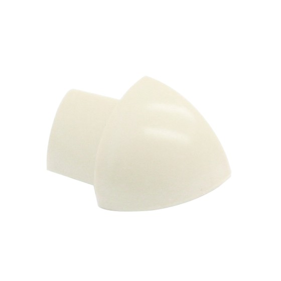 Genesis PVC Regular Trim Corners Soft Cream PDM603.32 6mm - Pack of 100
