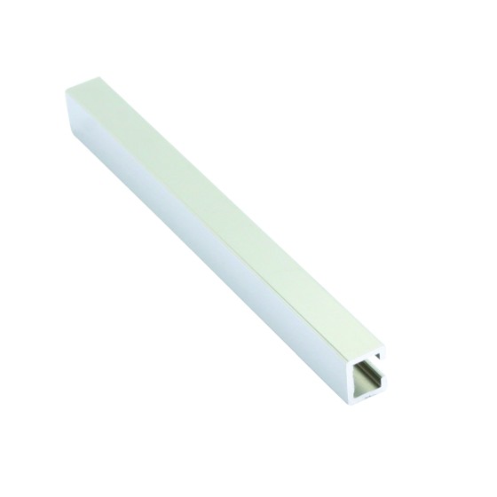 Genesis Aluminium Flat Line Listello (Insert) Chrome LFA100.101 10x8mm x 2.5m