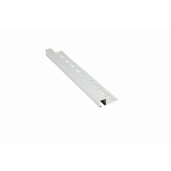 Genesis Aluminium Square Trim Bright Silver TDP120.91 12x10mm x 2.5m