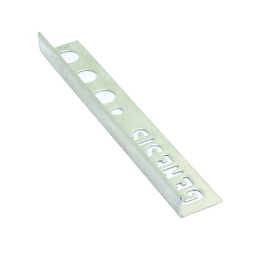 Genesis Stainless Steel Straight Edge Trim Mill Finish ESS080.84 8mm x 2.5m
