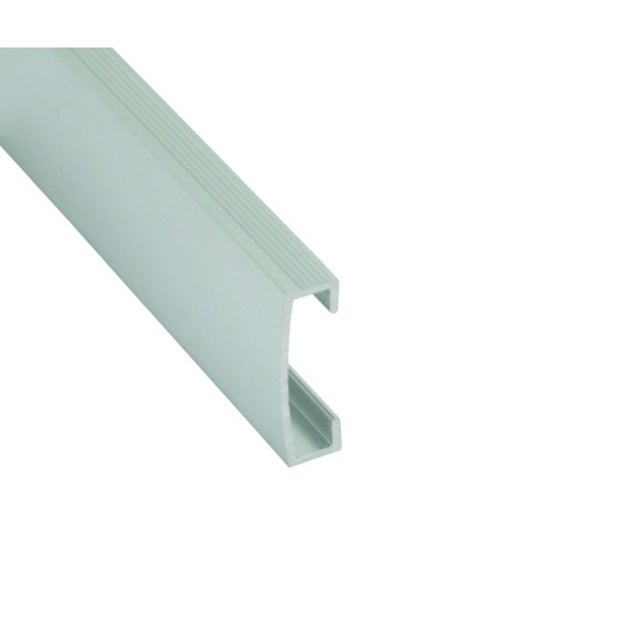 Genesis Aluminium Listello (Insert) Bright Silver LPA100.91 10x7mm X 2.5m