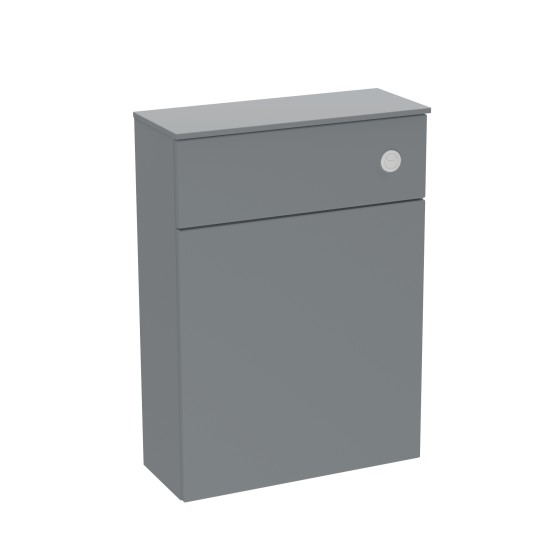 Malvern 60cm WC Unit in Mid Grey