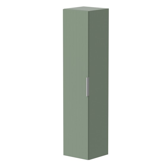 Helmsley  35cm Wall Hung One Door Column Unit in Reed Green
