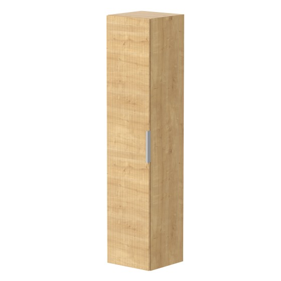 Helmsley  35cm Wall Hung One Door Column Unit in Burlington Oak