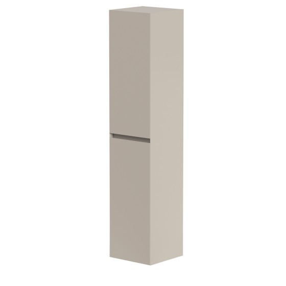 Ashbury 35cm Two Door Wall Hung Column Unit in Cashmere