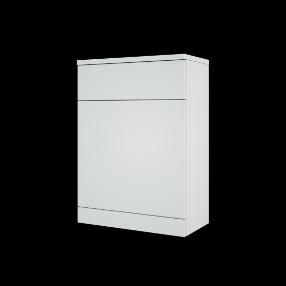 Sense II 50 x 33.7cm Wc Unit in White Gloss