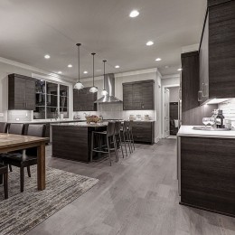 Kraus Grassmere Grey 1230x179x6mm Easy Living Plank Rigid Click LVT with Built In Underlay - 2.2m2 (LVTP001)