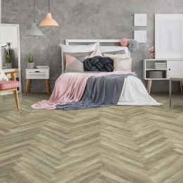 Kraus Odell Oak 625x305x6mm Herringbone Rigid Click LVT with Built In Underlay - 2.34m2 (LVTHB006)