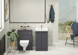 Malvern 60cm Indigo WC Unit  