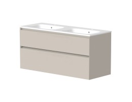 Ashbury 120cm Cashmere Two Drawer Double Unit & Basins Unit 