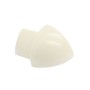 Genesis PVC Regular Trim Corners Soft Cream PDM603.32 6mm - Pack of 100