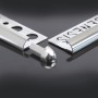 Genesis Aluminium Quadrant Trim Corner Bright Silver EAC102.91 10mm -Pack of 2