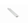 Genesis Aluminium Square Trim Bright Silver TDP120.91 12x10mm x 2.5m